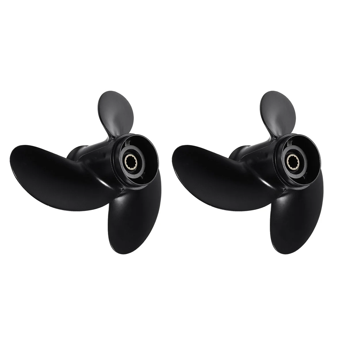 2X 3B2-64515-0 Outboard Propeller for Tohatsu/Nissan/Mercury 8-9.8Hp R-Rotation Aluminum Alloy 3 Blades 12 Spline Tooth
2X 3B2-64515-0 Outboard Propeller for Tohatsu/Nissan/Mercury 8-9.8Hp R-Rotation Aluminum Alloy 3 Blades 12 Spline Tooth