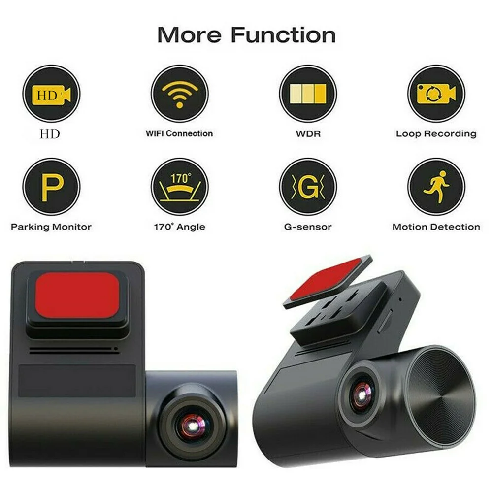 1pc USB WIFI Car DVR Dash Cam Video Camera Recorder Night Vision G-sensor ADAS Car DVR Driving Recorder Camera Recording Parts
1pc USB WIFI Car DVR Dash Cam Video Camera Recorder Night Vision G-sensor ADAS Car DVR Driving Recorder Camera Recording Parts