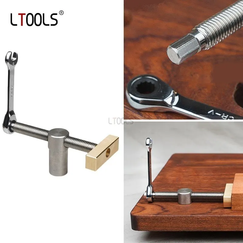 Woodworking Desktop Clip Brass Fast Fixed Clip Quick Fixture Clamping Workbench Peg Brake Stops for 19/20mm Hole Joinery Tools
Woodworking Desktop Clip Brass Fast Fixed Clip Quick Fixture Clamping Workbench Peg Brake Stops for 19/20mm Hole Joinery Tools