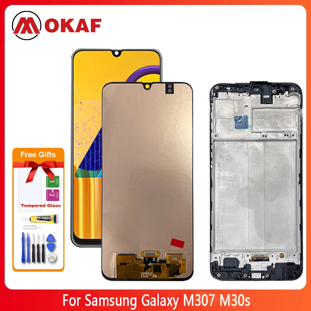OKANFU новый оригинальный ЖК-дисплей для Samsung Galaxy A215 сенсорный экран дигитайзер в сборе с рамкой для Samsung A21 A215U LCD
OKANFU новый оригинальный ЖК-дисплей для Samsung Galaxy A215 сенсорный экран дигитайзер в сборе с рамкой для Samsung A21 A215U LCD