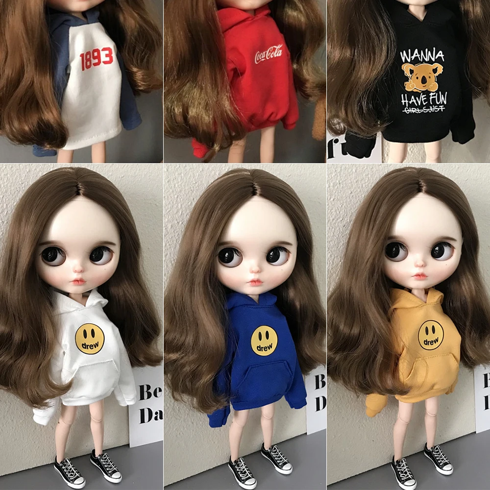 Модная спортивная толстовка Blyth Doll, толстовка в стиле Bf для кукол, костюм для кукол licca azones ob24 ob27 (без обуви и куклы)
Модная спортивная толстовка Blyth Doll, толстовка в стиле Bf для кукол, костюм для кукол licca azones ob24 ob27 (без обуви и куклы)