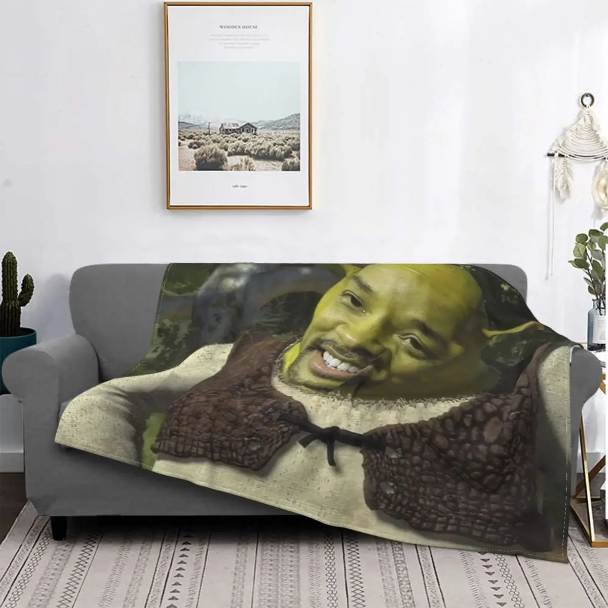 Shrek Funny Blanket Flannel Textile Decor Portable Warm Throw Blanket for Home Couch Bedding Throws
Shrek Funny Blanket Flannel Textile Decor Portable Warm Throw Blanket for Home Couch Bedding Throws