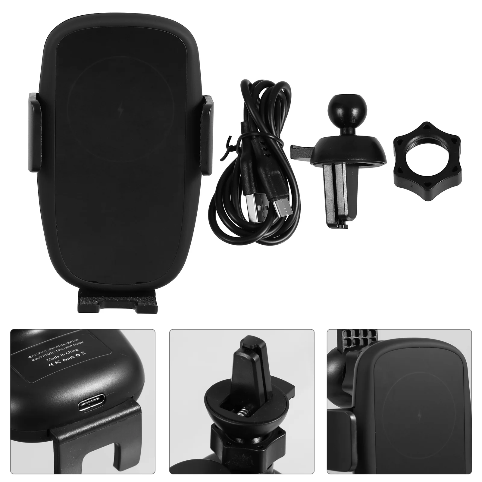 Автомобильный держатель для телефона 15 Вт, беспроводное зарядное устройство, автомобильное зарядное устройство для телефона
Автомобильный держатель для телефона 15 Вт, беспроводное зарядное устройство, автомобильное зарядное устройство для телефона