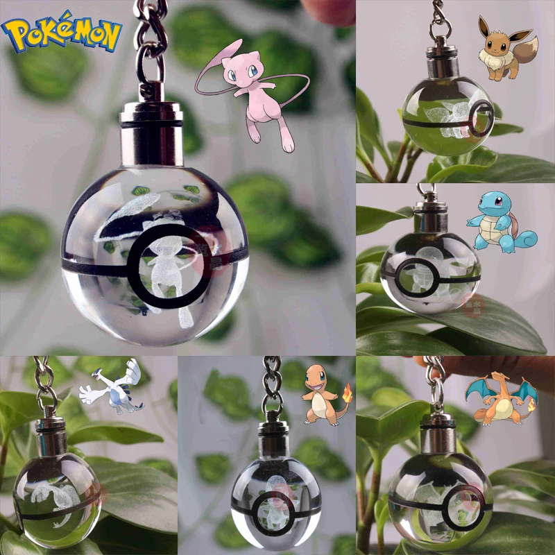 Pokemon Anime Figure Pikachu Charizard Eevee Mew Mewtwo 30MM Crystal Ball Keychain Children's Toy Christmas Gift Birthday Gifts
Pokemon Anime Figure Pikachu Charizard Eevee Mew Mewtwo 30MM Crystal Ball Keychain Children's Toy Christmas Gift Birthday Gifts
