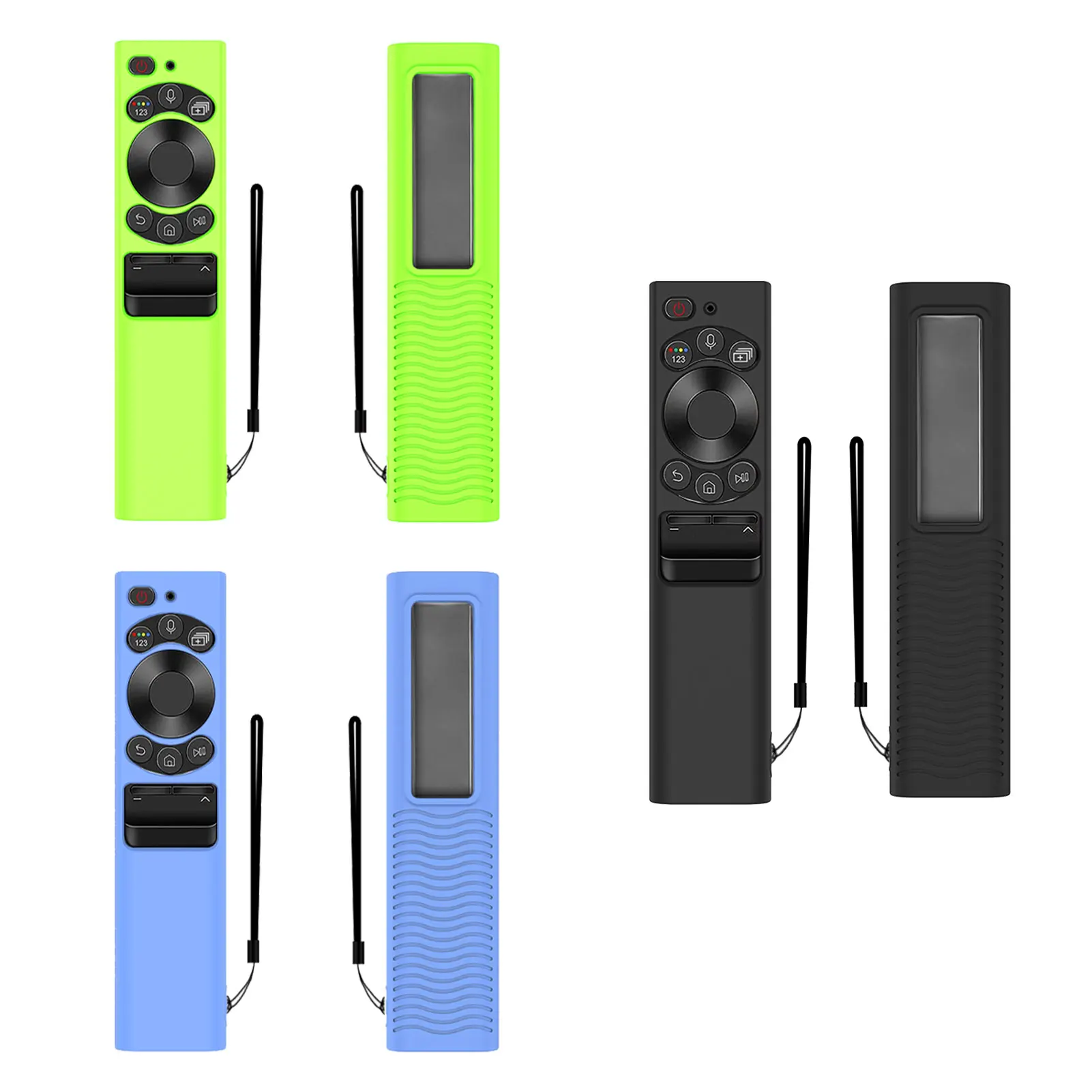 3pcs Silicone Protective Case For Samsung BN59-01357/01311/01363 Remote Control Replacement Shockproof Covers Glowing Shell
3pcs Silicone Protective Case For Samsung BN59-01357/01311/01363 Remote Control Replacement Shockproof Covers Glowing Shell