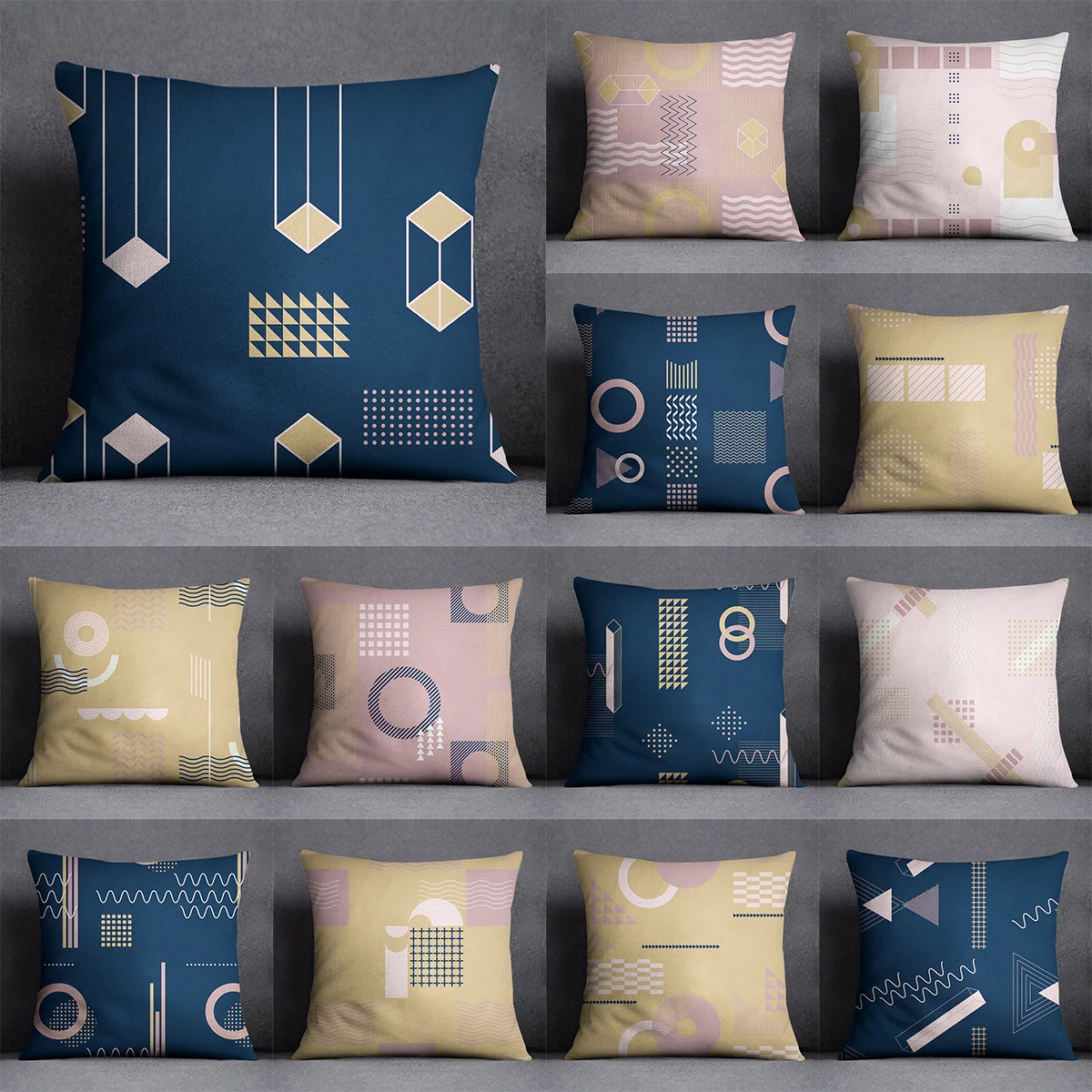 Minimalist Geometric Cushion Cover for Living Room Home Decor Sofa Pillow Case Can Be Customized Cojines Decorativos Para Sofá
Minimalist Geometric Cushion Cover for Living Room Home Decor Sofa Pillow Case Can Be Customized Cojines Decorativos Para Sofá
