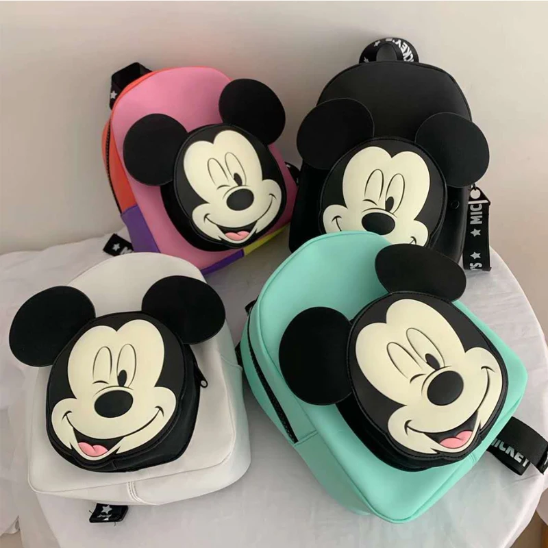 Disney Mickey Mouse Minnie Plush Backpack Cute Cartoon Kindergarten Primary School Bags for Kids Birthday Gift
Disney Mickey Mouse Minnie Plush Backpack Cute Cartoon Kindergarten Primary School Bags for Kids Birthday Gift