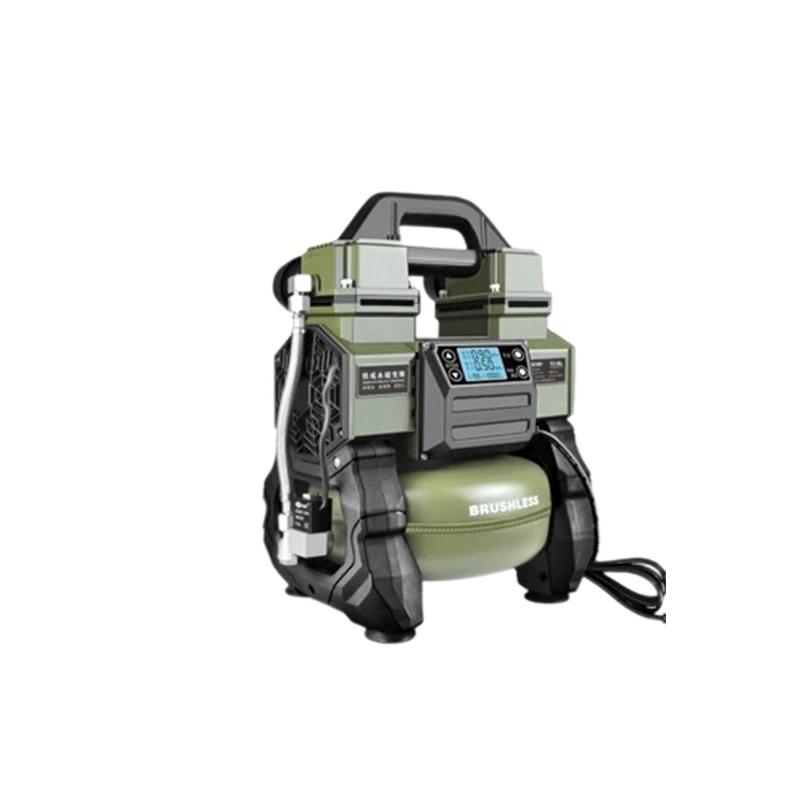 220V 1200W Portable Woodworking Air Pump Small Air Compressor Low Noise Spray Painting Air Pump High-Pressure Oil-Free 
220V 1200W Portable Woodworking Air Pump Small Air Compressor Low Noise Spray Painting Air Pump High-Pressure Oil-Free