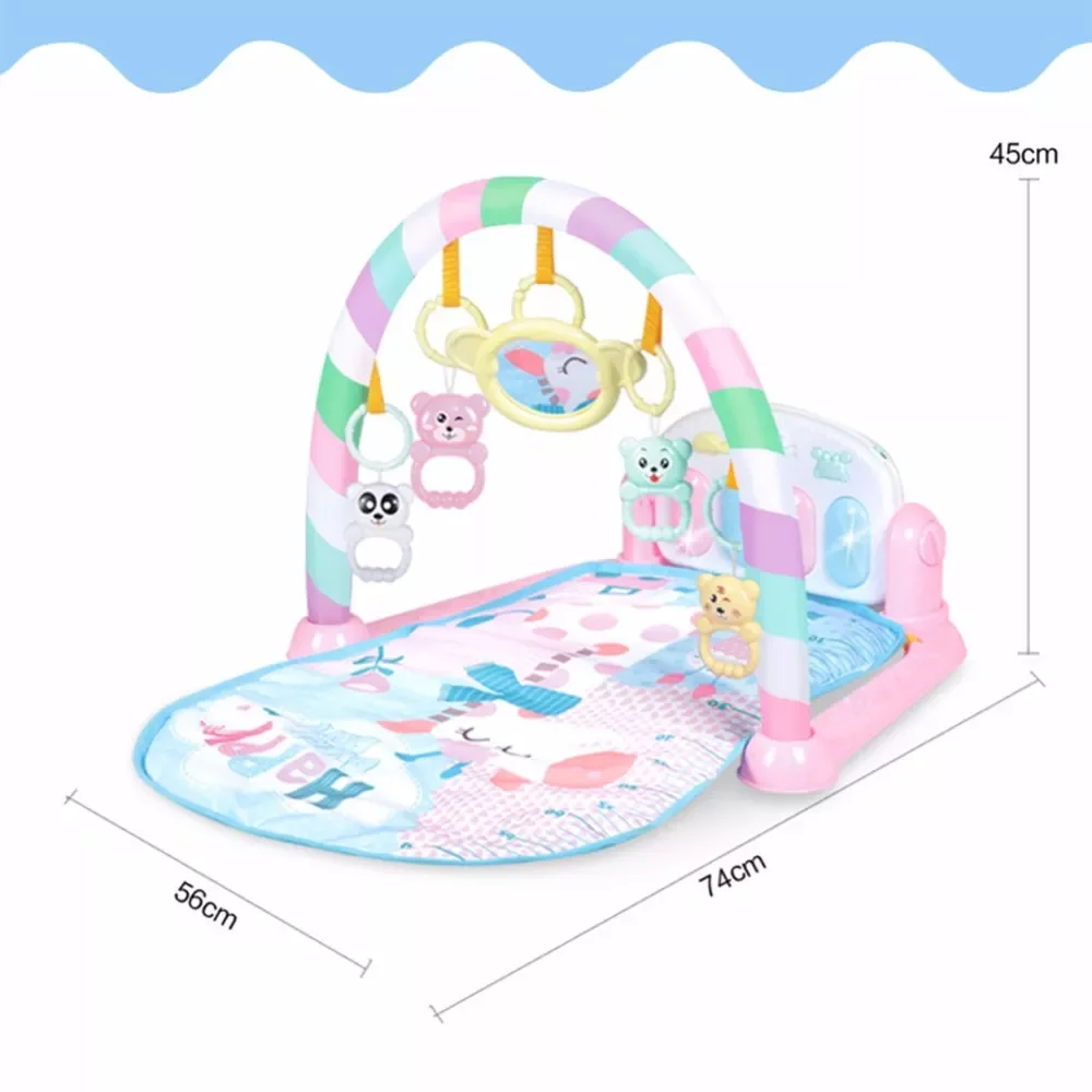 

Cute Kids Touch Play Learn Singing Piano Music Carpet Mat Blanket Toy Baby Music Blanket