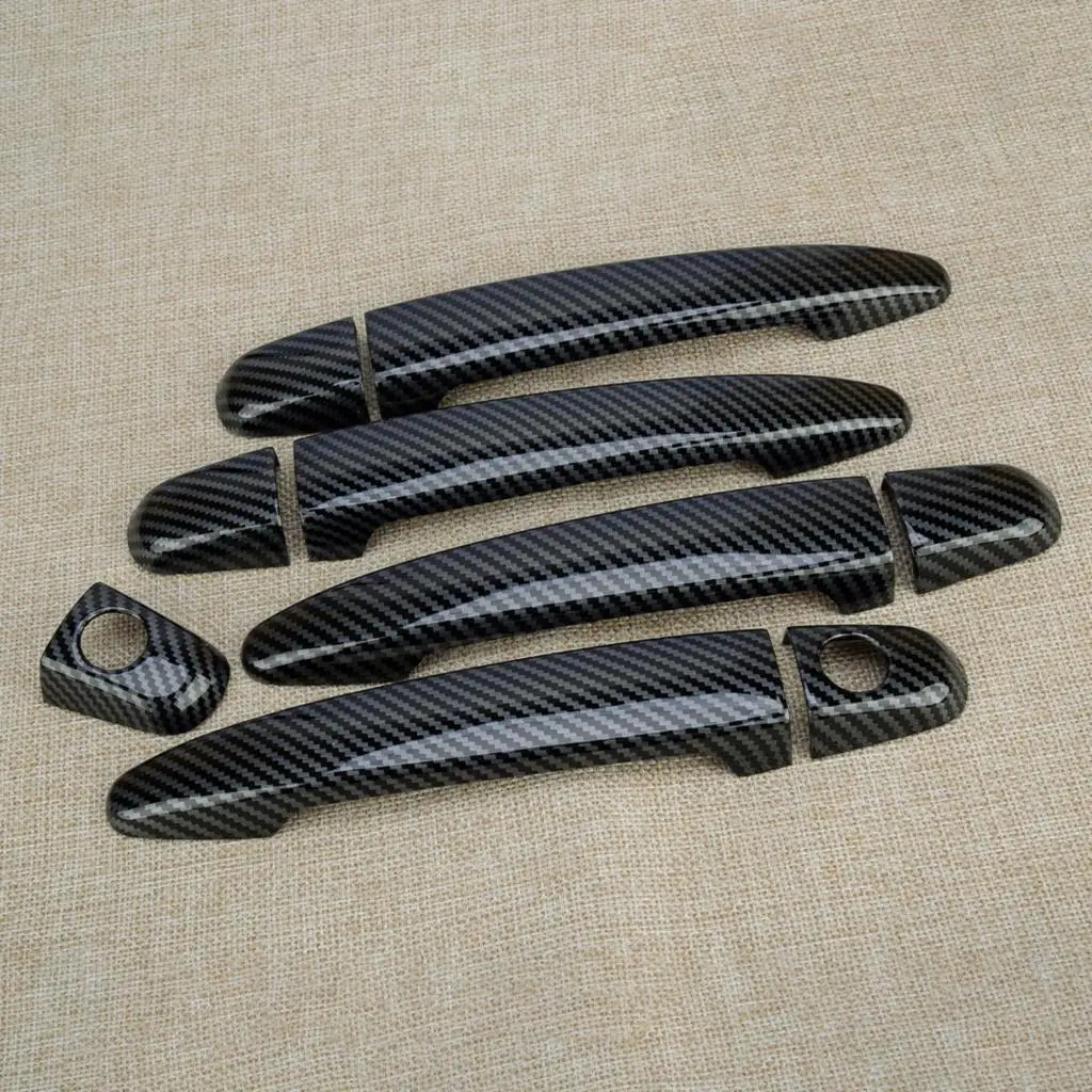 1 Set Carbon Fiber Style Plastic Car Exterior Door Handle Cover Cap Trim Fit for Toyota Camry Sedan 2007 2008 2009 2010 2011
1 Set Carbon Fiber Style Plastic Car Exterior Door Handle Cover Cap Trim Fit for Toyota Camry Sedan 2007 2008 2009 2010 2011