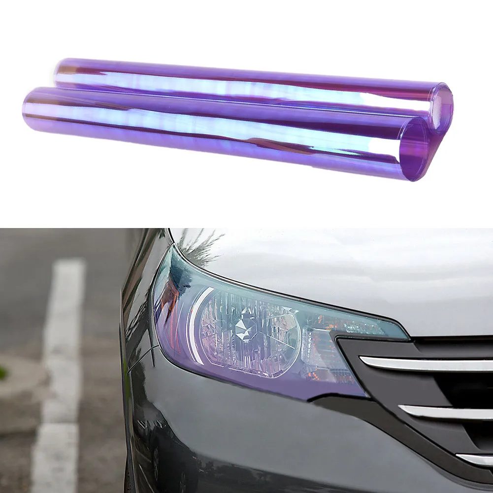 Car Headlight Taillight Sticker Fog Gloss Vinyl Tint Lights Film Purple Chameleon Neo Chrome Lamps Cover Sticker 60 * 30 Cm
Car Headlight Taillight Sticker Fog Gloss Vinyl Tint Lights Film Purple Chameleon Neo Chrome Lamps Cover Sticker 60 * 30 Cm