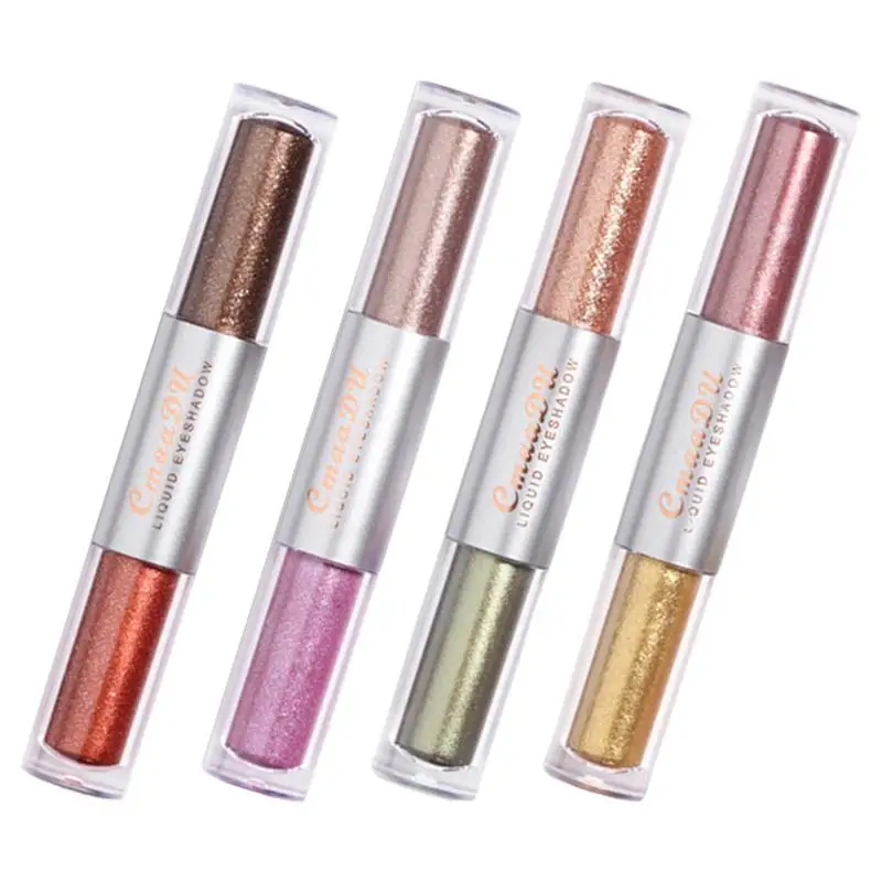 4 Pcs Liquid Glitter Eyeshadow Metallic Eye Shadow High-Impact Multi-Dimensional Finish Waterproof Shining Eye Shadow Set 
4 Pcs Liquid Glitter Eyeshadow Metallic Eye Shadow High-Impact Multi-Dimensional Finish Waterproof Shining Eye Shadow Set