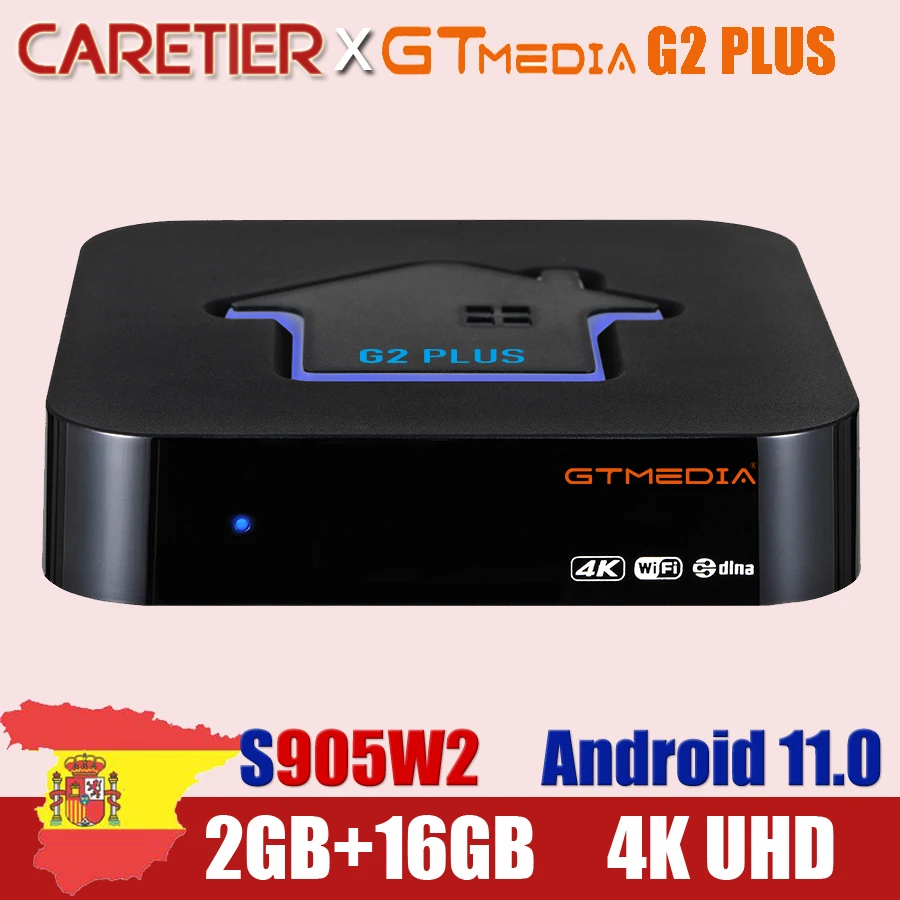 GTmedia G2 plus Global Android 11 TV BOX 2GBRAM +16GBROM Set Top Box 4K Ultra HD 2G 16G WIFI media player TV BOX URL M3U
GTmedia G2 plus Global Android 11 TV BOX 2GBRAM +16GBROM Set Top Box 4K Ultra HD 2G 16G WIFI media player TV BOX URL M3U