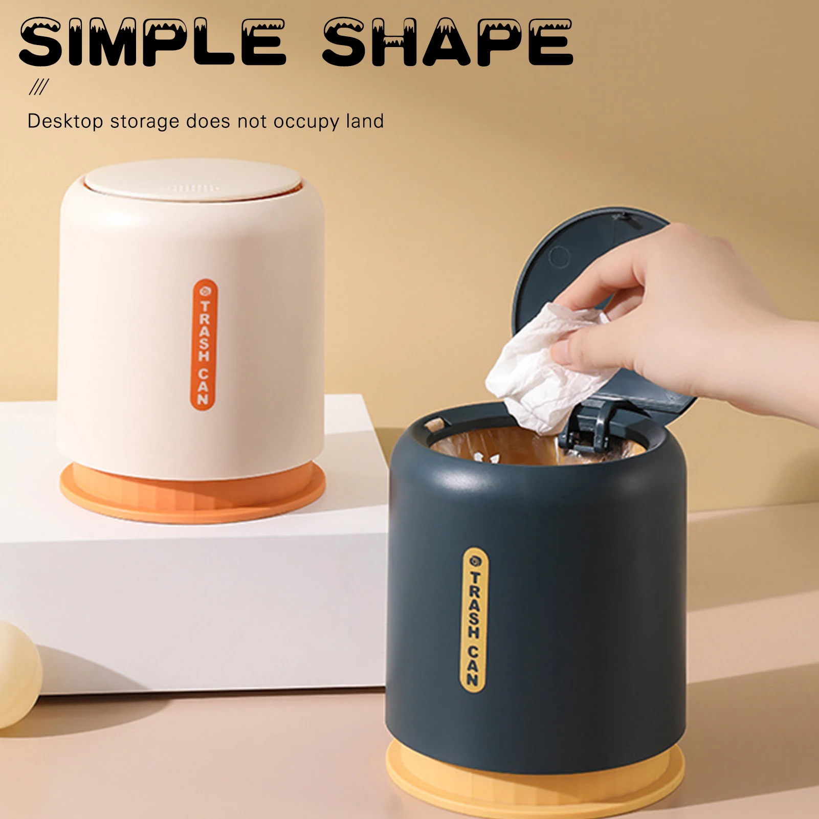 Creative Audio Desktop Trash Can Large Capacity Press-type Garbage Bin Household Waste Bin Durable Space Saving Desktop Bin 66cy
Creative Audio Desktop Trash Can Large Capacity Press-type Garbage Bin Household Waste Bin Durable Space Saving Desktop Bin 66cy