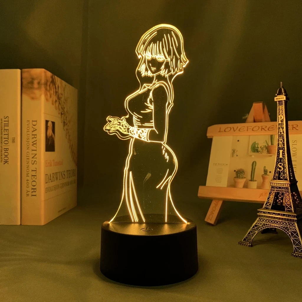 3d Led Night Lamp One Punch Man Fubuki Figure for Room Decor Birthday Gift Anime Gadget One Punch Man Fubuki Led Light
3d Led Night Lamp One Punch Man Fubuki Figure for Room Decor Birthday Gift Anime Gadget One Punch Man Fubuki Led Light