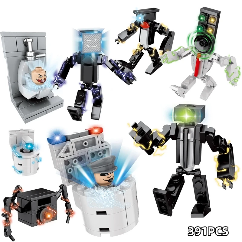 Titan Skibidi Toilet Man vs Monitor Building Blocks Speakerman Audio Man Camera Man Gift Toys For Children Christmas Birthday
Titan Skibidi Toilet Man vs Monitor Building Blocks Speakerman Audio Man Camera Man Gift Toys For Children Christmas Birthday