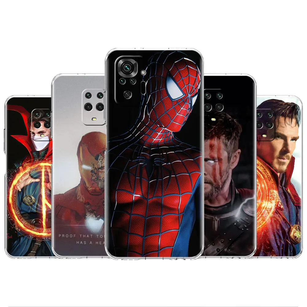 Silicone Case for Xiaomi Redmi Note 10 Pro 9S 9 11 K40 8pro 8T 9C 9A 10C 11S 11T Phone Soft Funda Cover Doctor Strange iron Man
Silicone Case for Xiaomi Redmi Note 10 Pro 9S 9 11 K40 8pro 8T 9C 9A 10C 11S 11T Phone Soft Funda Cover Doctor Strange iron Man