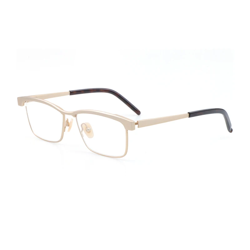 Basames Pure Titanium Glasses Frame Men Square Eyewear Browline Male Classic Full Optical Prescription Eyeglasses Frames TH9122
Basames Pure Titanium Glasses Frame Men Square Eyewear Browline Male Classic Full Optical Prescription Eyeglasses Frames TH9122