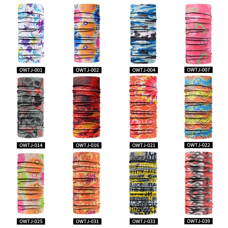 Seamless Outdoor Magic Bandana Cycling Multifunctional Neck Set Solid Color Mask Summer Sunscreen Bandana Bib 
Seamless Outdoor Magic Bandana Cycling Multifunctional Neck Set Solid Color Mask Summer Sunscreen Bandana Bib