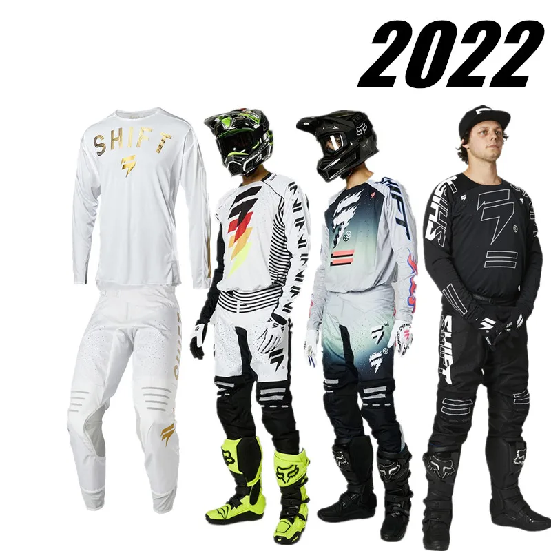 2023 for SHIFT Motocross Gear Set Dirt Bike Off Road Jersey And Pant Moto Suit MX ATV Kit
2023 for SHIFT Motocross Gear Set Dirt Bike Off Road Jersey And Pant Moto Suit MX ATV Kit