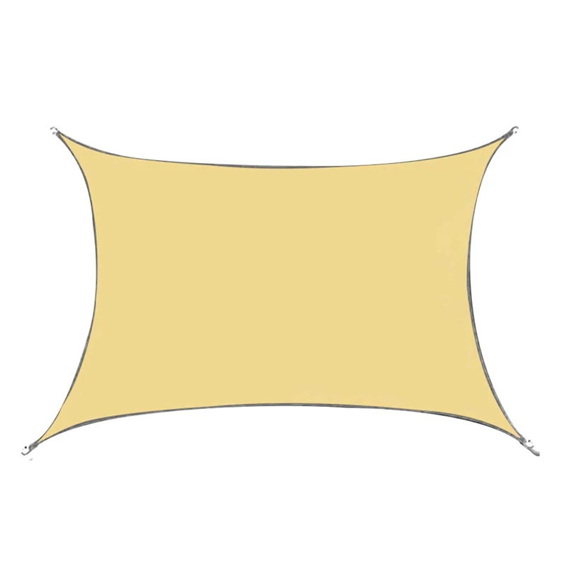 Sun Shade Sail Canopy Cover For Patio Outdoor, Rectangle Backyard Shade Sail For Garden Playground(Cream)
Sun Shade Sail Canopy Cover For Patio Outdoor, Rectangle Backyard Shade Sail For Garden Playground(Cream)