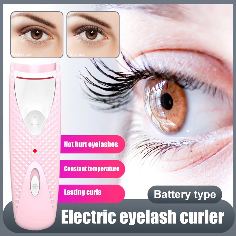 Heated Eyelash Curler Fast Heating Eye Lash Heater Wand For Natural Long Lasting Lashes Curling Tool Women Makeup Tool for Woman
Heated Eyelash Curler Fast Heating Eye Lash Heater Wand For Natural Long Lasting Lashes Curling Tool Women Makeup Tool for Woman