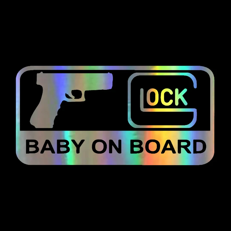 Автомобильная наклейка 15,7 см * 7,9 см GLOCK BABY ON BOARD, Виниловая наклейка для автомобиля, светоотражающие лазерные 3D автомобильные наклейки, Стайлинг автомобиля
Автомобильная наклейка 15,7 см * 7,9 см GLOCK BABY ON BOARD, Виниловая наклейка для автомобиля, светоотражающие лазерные 3D автомобильные наклейки, Стайлинг автомобиля
