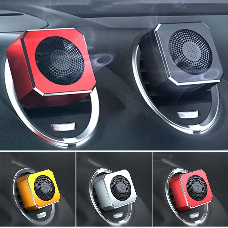 Car Aromatherapy Diffuser Air Freshener Long-lasting Fragrance Mini Retro Speaker Car Accessories Aluminum Alloy Vent Decoration
Car Aromatherapy Diffuser Air Freshener Long-lasting Fragrance Mini Retro Speaker Car Accessories Aluminum Alloy Vent Decoration