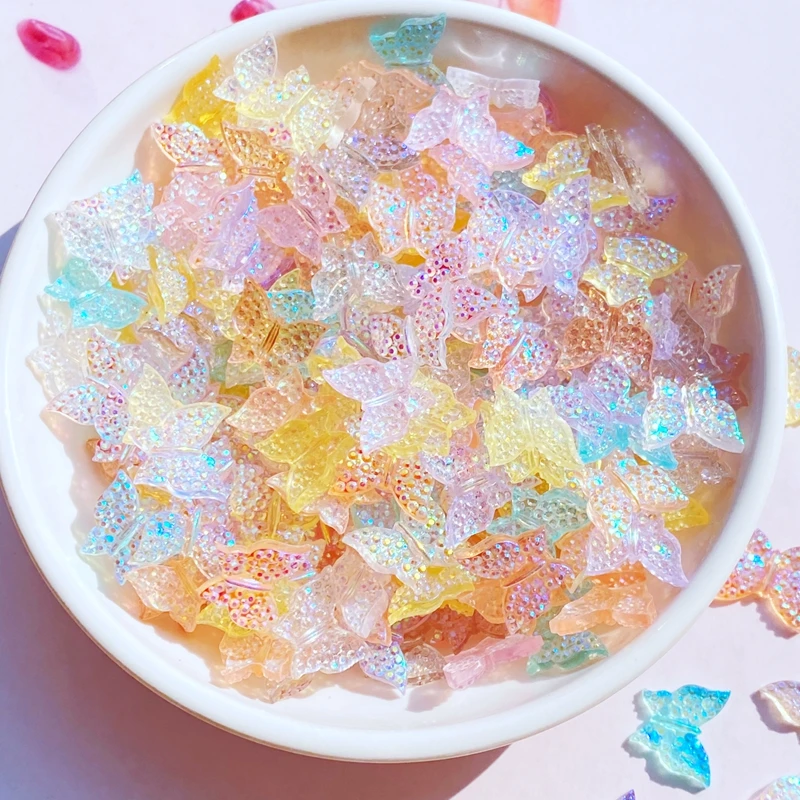 50pcs New Resin Cute Mini Shiny Flower Butterfly Art Rhinestones Apply To DIY Manicure Jewelry Making Hairwear Accessories
50pcs New Resin Cute Mini Shiny Flower Butterfly Art Rhinestones Apply To DIY Manicure Jewelry Making Hairwear Accessories
