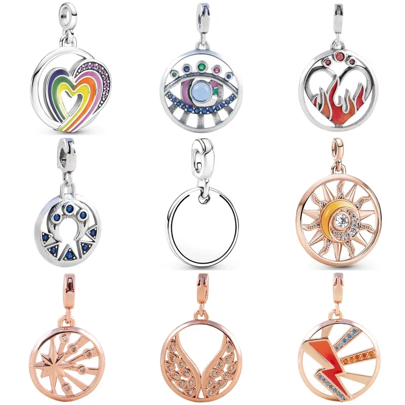 Шармы-подвески из серебра 925 пробы с радужным сердцем свободы
Шармы-подвески из серебра 925 пробы с радужным сердцем свободы