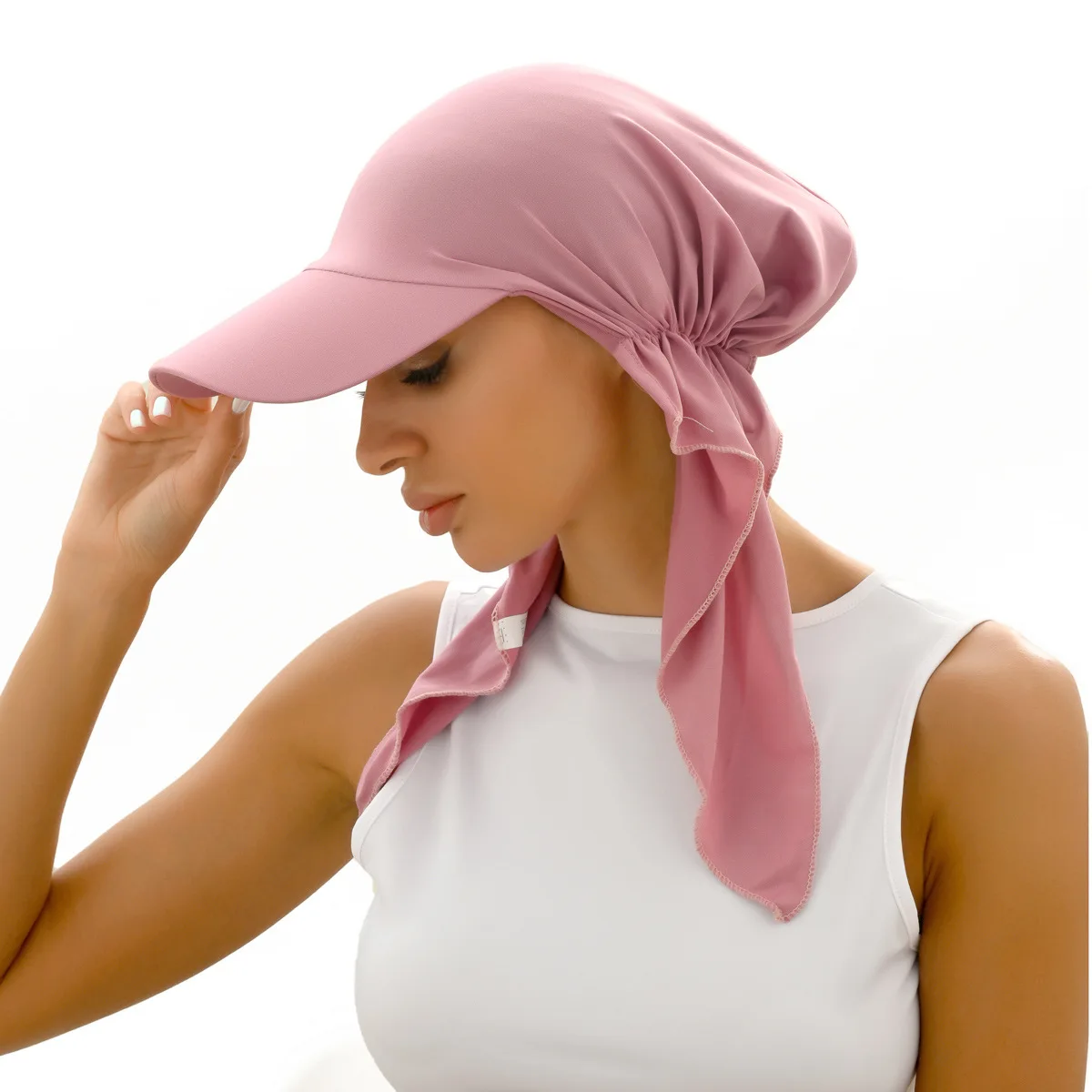 2023 New Muslim Hijab Turban Hat for Women Girls Baseball Cap Sun Hats Headscarf Scarf Solid Color Outdoor Brim Sunshade Female
2023 New Muslim Hijab Turban Hat for Women Girls Baseball Cap Sun Hats Headscarf Scarf Solid Color Outdoor Brim Sunshade Female