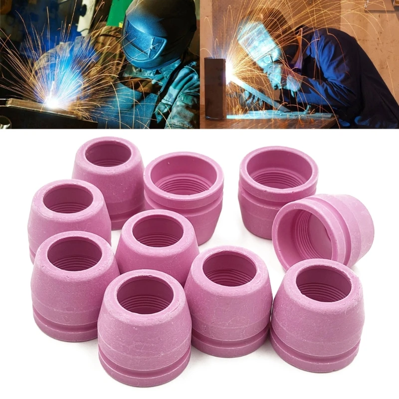 Pack of 10 Plasma Cutters Torch Shielding Cup Shroud Grooved Starting Consumables for SG-55 AG-60 WSD-60 Torch Dropship
Pack of 10 Plasma Cutters Torch Shielding Cup Shroud Grooved Starting Consumables for SG-55 AG-60 WSD-60 Torch Dropship