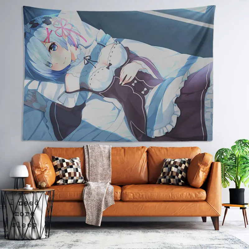 Anime Re: Zero Rem Lum Cartoon Tapestry Decorative For Home Decors Aesthetic Tapestries Hanging Cloth Kawaii Room Decor
Anime Re: Zero Rem Lum Cartoon Tapestry Decorative For Home Decors Aesthetic Tapestries Hanging Cloth Kawaii Room Decor