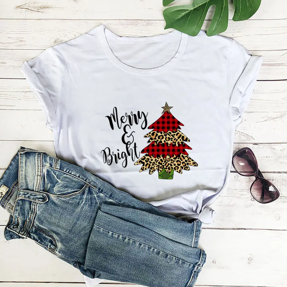 Merry And Bright New Arrival Christmas Shirt Women 100%Cotton Tshirt Unisex Funny Summer Casual Short Sleeve Top Holiday Tee
Merry And Bright New Arrival Christmas Shirt Women 100%Cotton Tshirt Unisex Funny Summer Casual Short Sleeve Top Holiday Tee