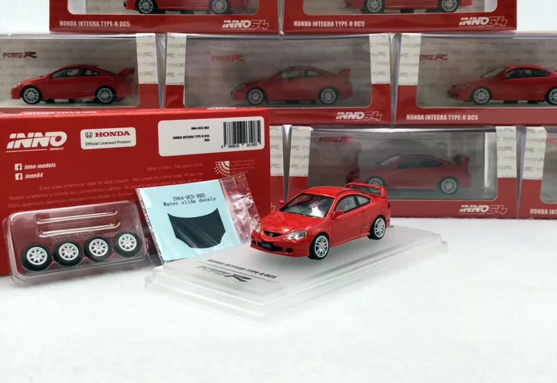 INNO 1:64 Honda DC5 INTEGRA TYPE-R alloy simulation car model collection ornaments
INNO 1:64 Honda DC5 INTEGRA TYPE-R alloy simulation car model collection ornaments