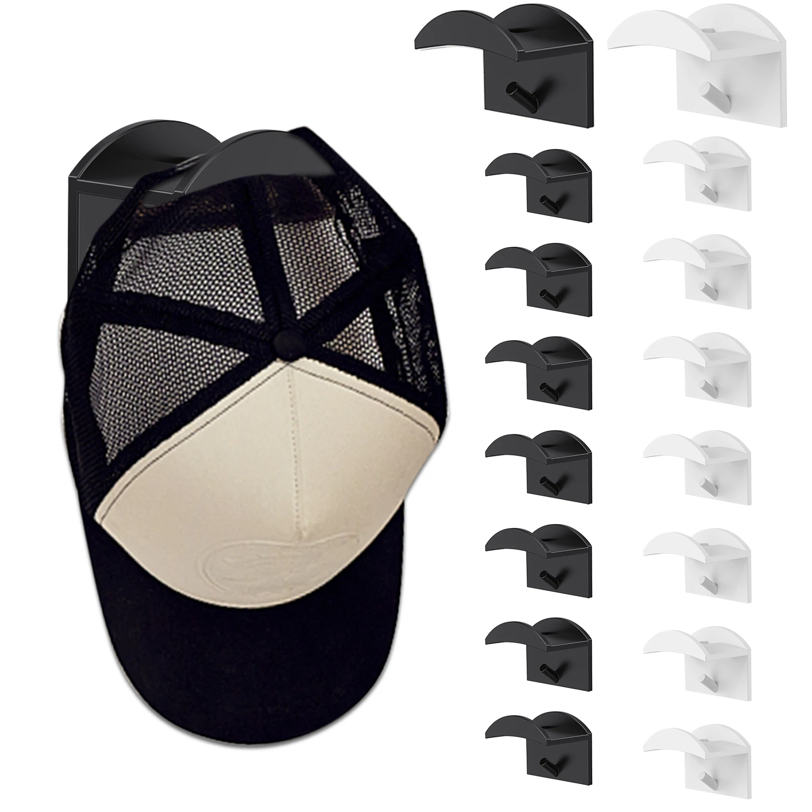 Baseball Cap Rack Hats Design Holder Rack Organizer Storage Door Closet Hanger 16 Storage Hook for Room Bedroom Decor
Baseball Cap Rack Hats Design Holder Rack Organizer Storage Door Closet Hanger 16 Storage Hook for Room Bedroom Decor