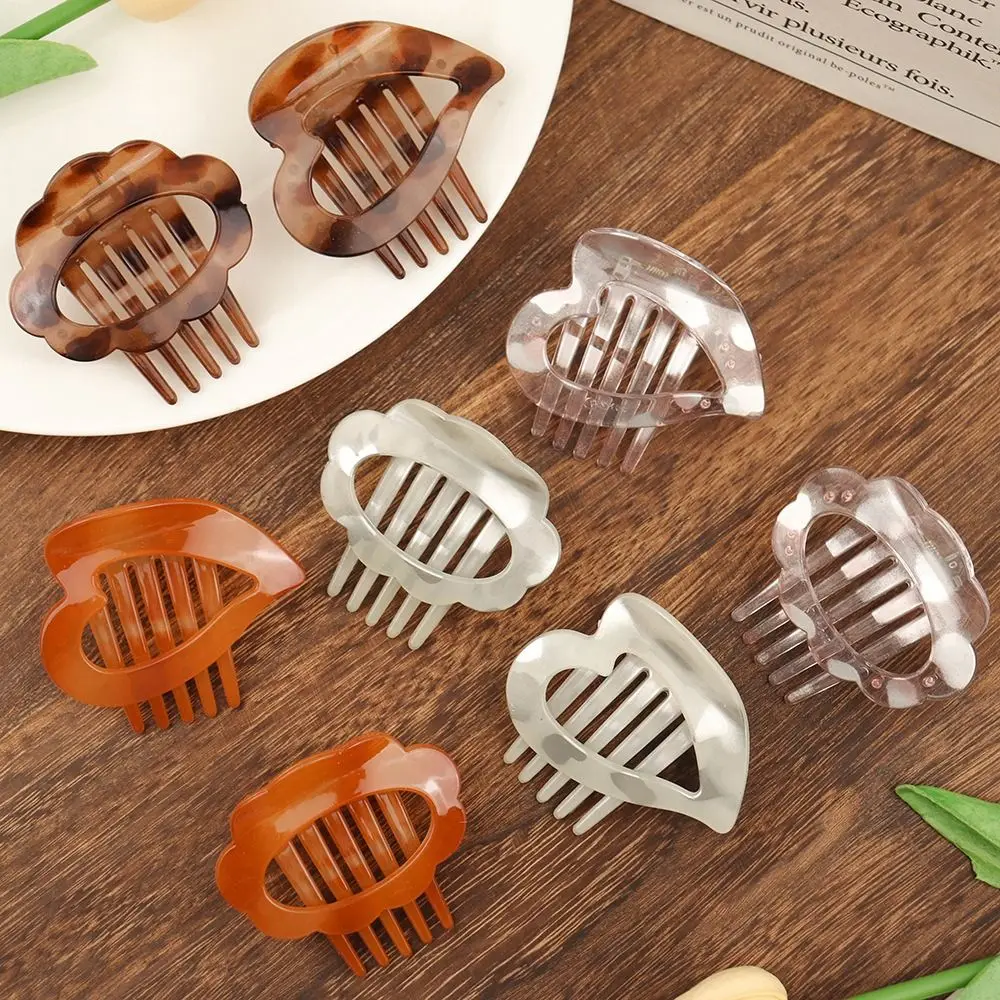 Hair Claws Small Hair Comb Plastic Stylish Headdress Heart Duckbill Clips Women Hair Clips Flower Korean Hairpins
Hair Claws Small Hair Comb Plastic Stylish Headdress Heart Duckbill Clips Women Hair Clips Flower Korean Hairpins
