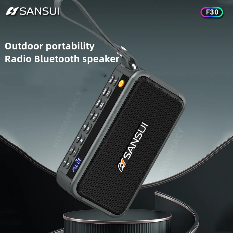 New Sansui F30 Retro Radio Wireless Bluetooth Speaker Insert card Mini Plug in Walkman Music Player Portable Stereo Subwoofer
New Sansui F30 Retro Radio Wireless Bluetooth Speaker Insert card Mini Plug in Walkman Music Player Portable Stereo Subwoofer