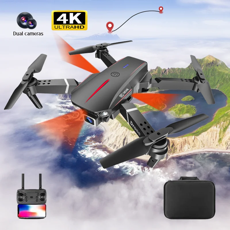 New A88 Mini Drone 4K HD Dual Cameras WIFI FPV Optical Flow Positioning Obstacle Avoidance RC Quadcopter Helicopter Toys For Boy
New A88 Mini Drone 4K HD Dual Cameras WIFI FPV Optical Flow Positioning Obstacle Avoidance RC Quadcopter Helicopter Toys For Boy