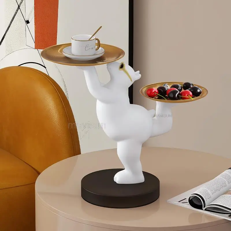 Playful Violent Bear Tea Table Entrance Porch Key Storage Ornament Tray Living Room Mesa De Centro Garden Furniture Sets FGM
Playful Violent Bear Tea Table Entrance Porch Key Storage Ornament Tray Living Room Mesa De Centro Garden Furniture Sets FGM