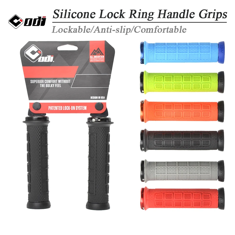 ODI Elite PRO V2.1 Lock on Grips for MTB Mountain Bike Grips Handlebar Mountain Bike Grips Alluminium Alloy+Silica Gel ODI Grips
ODI Elite PRO V2.1 Lock on Grips for MTB Mountain Bike Grips Handlebar Mountain Bike Grips Alluminium Alloy+Silica Gel ODI Grips
