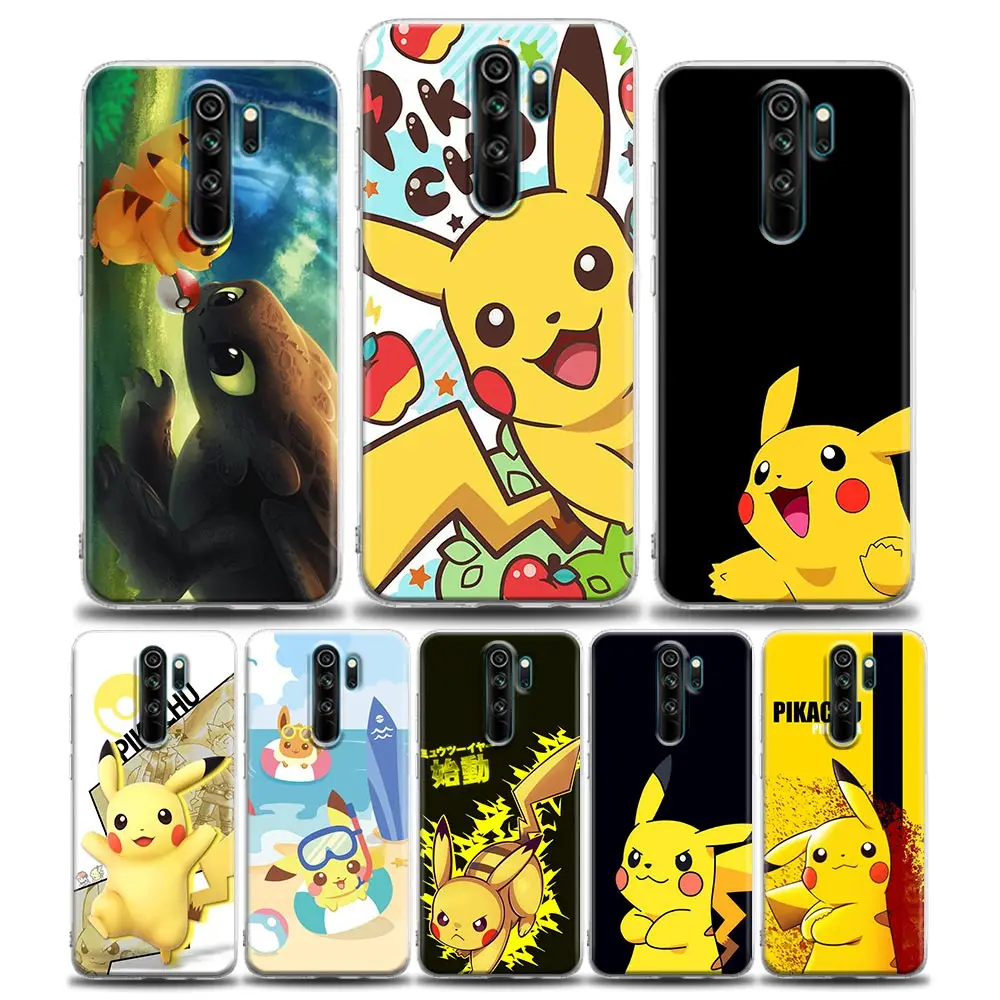 Cute Anime Pika Pika Pikachu Clear Phone Case For Xiaomi Redmi Note 8Pro 11 10 9 8 Pro 7 8A 10S 11 K40 Pro Case Soft Cover Coque
Cute Anime Pika Pika Pikachu Clear Phone Case For Xiaomi Redmi Note 8Pro 11 10 9 8 Pro 7 8A 10S 11 K40 Pro Case Soft Cover Coque