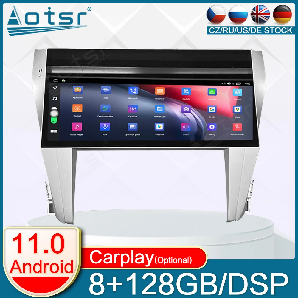 Aotsr Android 10.0 Carplay Auto Car Radio For Toyota Camry 2012 - 2017 Multimedia Video Player 2Din Navigation GPS WIFI DVD Unit
Aotsr Android 10.0 Carplay Auto Car Radio For Toyota Camry 2012 - 2017 Multimedia Video Player 2Din Navigation GPS WIFI DVD Unit