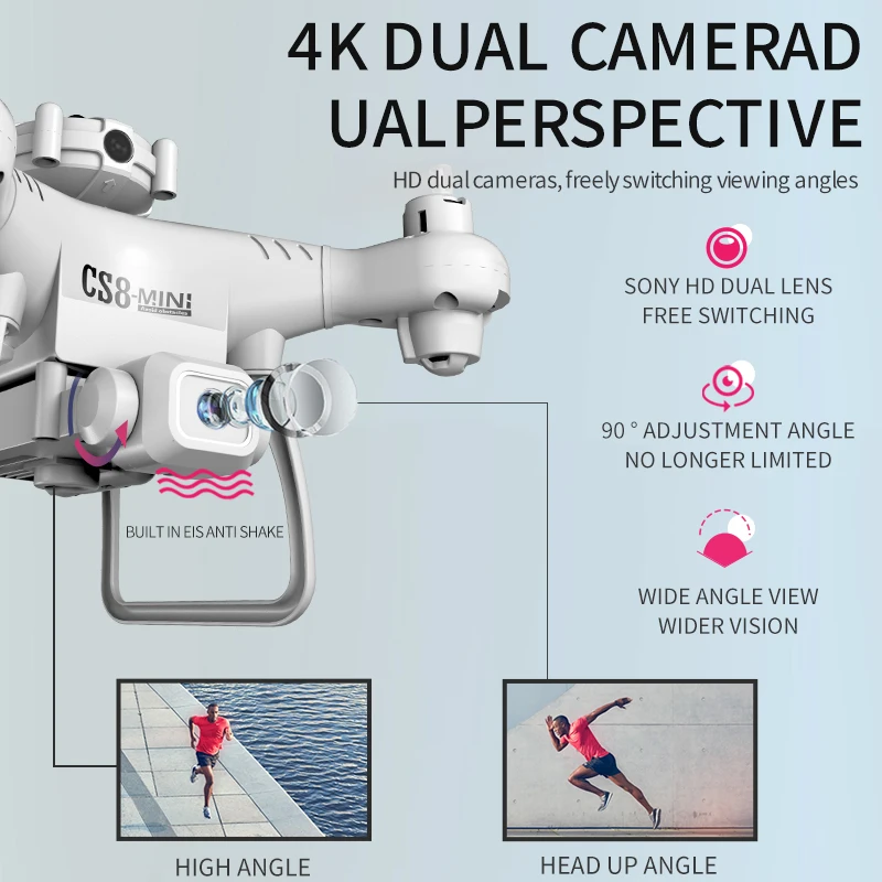 Дрон 4k с профессиональным HD двойным беспилотником препятствия RC широкоугольный Регулируемый ESC RC Квадрокоптер Дрон игрушки
Дрон 4k с профессиональным HD двойным беспилотником препятствия RC широкоугольный Регулируемый ESC RC Квадрокоптер Дрон игрушки