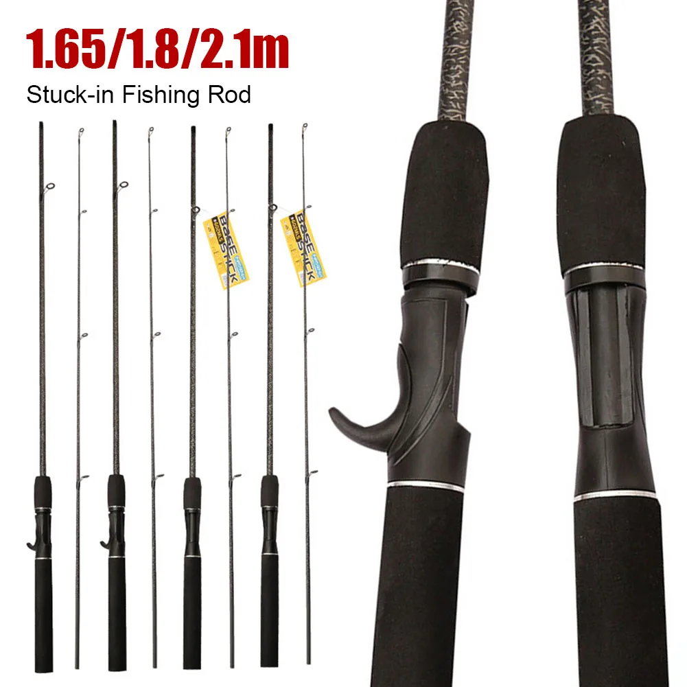 Portable Spinning Casting Rod 1.65m/1.8m/2.1m Fishing Rods Super Hard Carbon Steel Rivers Lakes Fishing Rod Sea Pole Equipment
Portable Spinning Casting Rod 1.65m/1.8m/2.1m Fishing Rods Super Hard Carbon Steel Rivers Lakes Fishing Rod Sea Pole Equipment