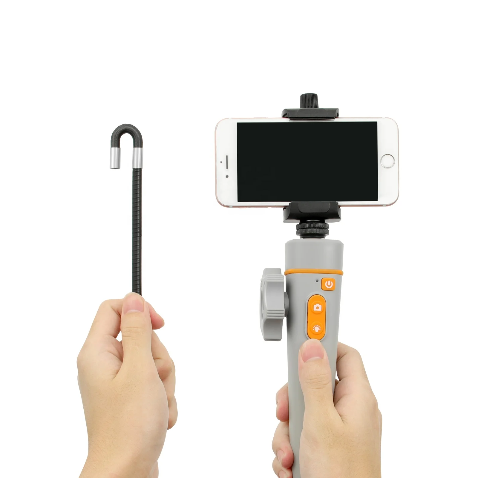 6mm WIFI 1080P hd two-way 180-degree steering swing head endoscope auto repair carbon removal pipeline workpiece detection
6mm WIFI 1080P hd two-way 180-degree steering swing head endoscope auto repair carbon removal pipeline workpiece detection