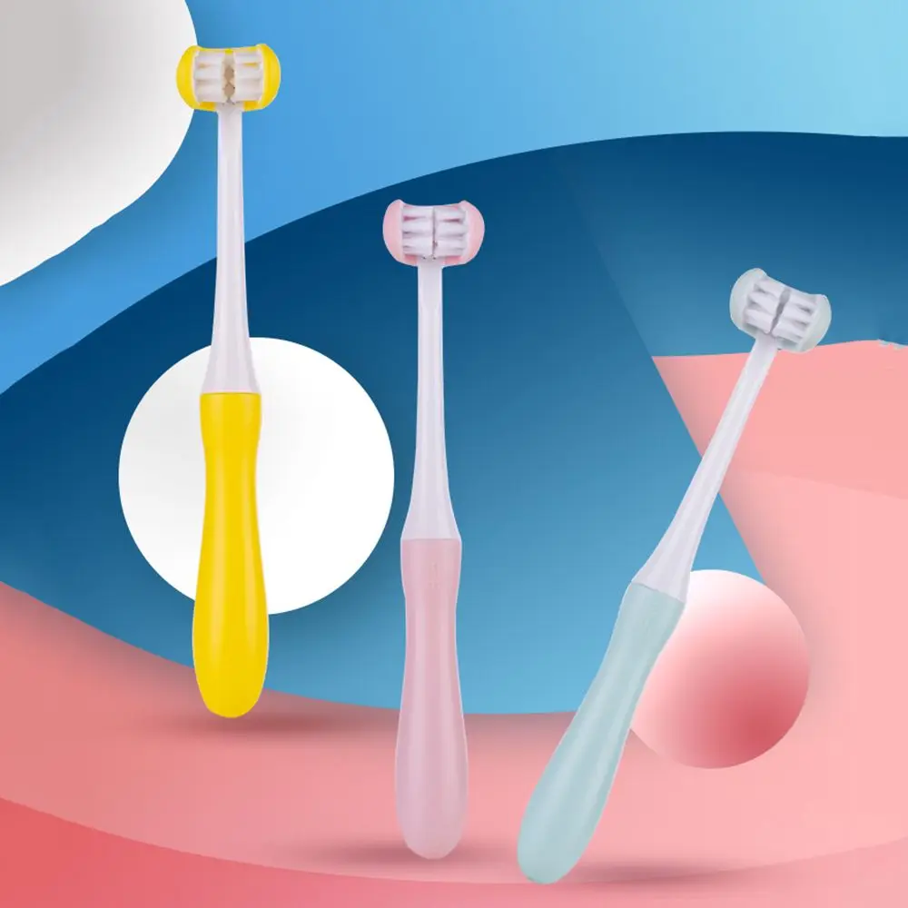 2-12Y Baby Creative Three Sided Safety Soft Toothbrush Children Oral Hygiene Care Kids Teeth Training Mouth Clean Care Tools
2-12Y Baby Creative Three Sided Safety Soft Toothbrush Children Oral Hygiene Care Kids Teeth Training Mouth Clean Care Tools