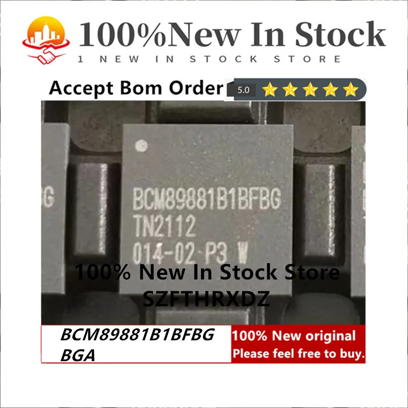 100% Новый оригинальный BCM89881B1BFBG BGA автомобильный Ethernet-трансивер RGMII 1000BASE-T1 PHY W/ 100BASE
100% Новый оригинальный BCM89881B1BFBG BGA автомобильный Ethernet-трансивер RGMII 1000BASE-T1 PHY W/ 100BASE