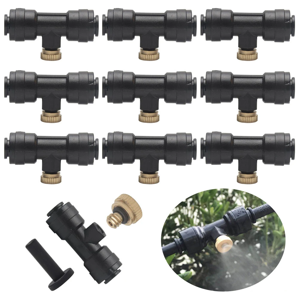 Atomizing Flower Garden Outdoor Low Pressure Plant Misting Nozzles Kit Irrigation Plug Slip-Lok Sprinkler Cooling System Tees
Atomizing Flower Garden Outdoor Low Pressure Plant Misting Nozzles Kit Irrigation Plug Slip-Lok Sprinkler Cooling System Tees