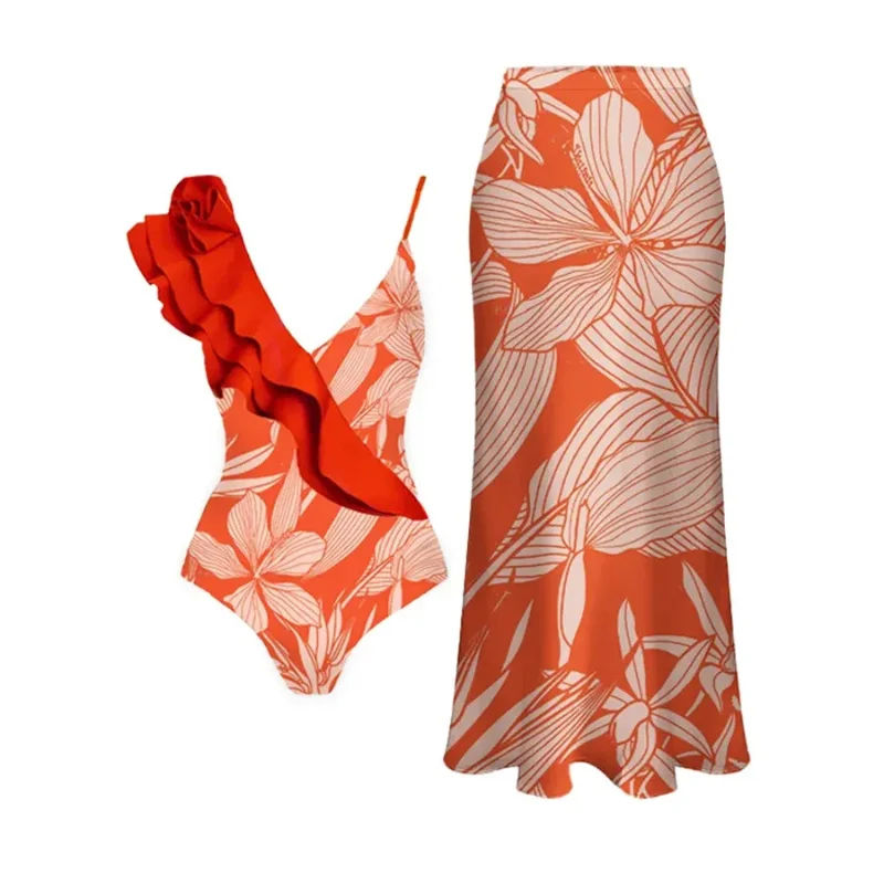 Floral Print Vintage Swimsuit Women 2023 New Ruffle Swimwear Brazilian Holiday Designer Bathing Suit Fashion Beach Cover Up
Floral Print Vintage Swimsuit Women 2023 New Ruffle Swimwear Brazilian Holiday Designer Bathing Suit Fashion Beach Cover Up
